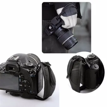 Dây đeo máy ảnh hỗ trợ cầm 1 tay da PU cho Sony - PHUKIEN2T_Q00214  
