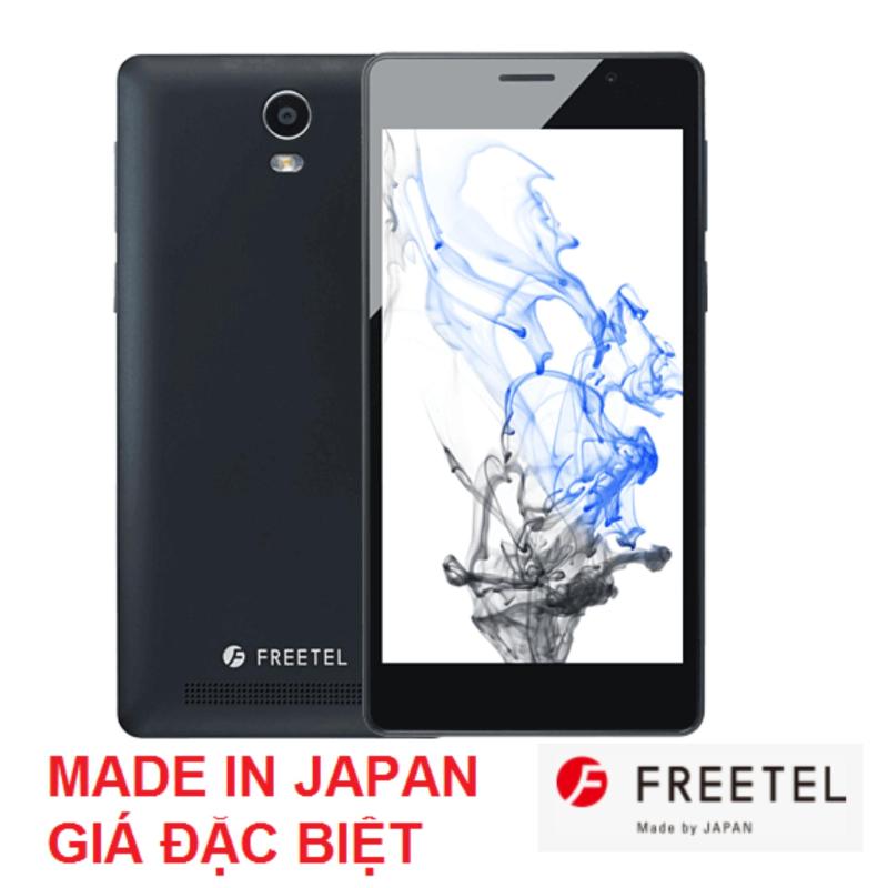 Điện thoại Freetel Priori 3S Pin 4000mAh Japan (Đen) - Hãng Phân Phối Chính Thức