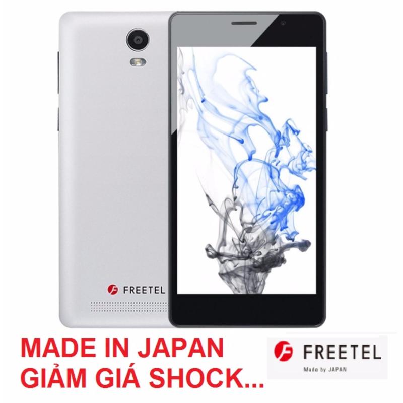 Điện thoại Freetel Priori 3S Pin 4000mAh Japan (Trắng) - Hãng Phân Phối Chính Thức