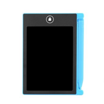 Digital Portable 4.5 Inch Mini LCD Panel Tablet Writing Drawing Board for Children Adult (Blue) - intl  