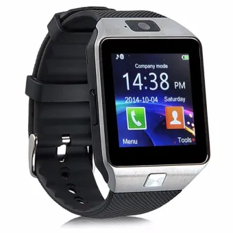 Đồng hồ điện thoại smartwatch DZ09 (Bạc)  
