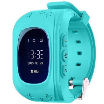 Đồng hồ định vị trẻ em GPS Smartwatch ( Xanh)  