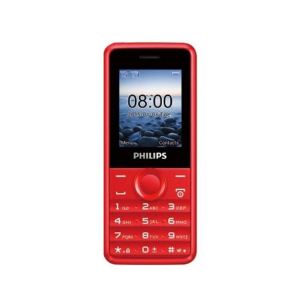 ĐTDĐ Philips E103 4MB 2 Sim (Đỏ) - Hãng Phân phối chính thức