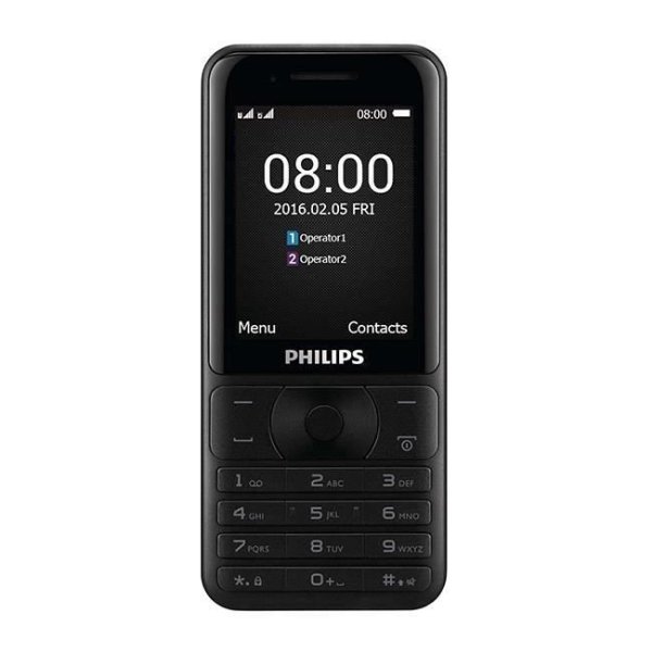ĐTDĐ Philips E181 (Đen) - Hãng Phân phối chính thức