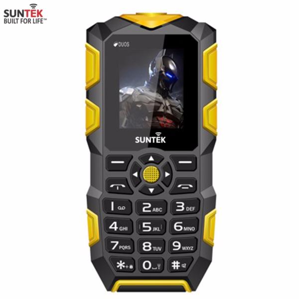 ĐTDĐ Suntek X7 2 SIM chống nước kiêm pin sạc dự phòng 5.000mAh (Yellow) - Hàng nhập khẩu