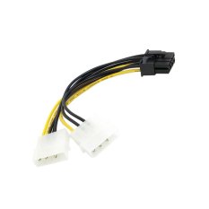 Ở đâu bán Dual Molex 4pin IDE to 8 Pin PCI-E Power Lead Cable for MSI VGA Video Graphic Card – intl  