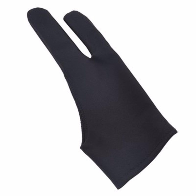 Bảng giá Fancyqube 1 piece drawing glove artist glove for any Graphics drawing Tablet Black 2 finger anti-fouling,both for right and left hand H01 - intl Phong Vũ