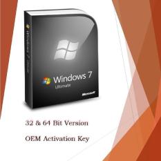 Giá Hệ điều hành Microsoft Windows 7 ULTIMATE 32 & 64-Bit 1 PC Bản quyền trọn đời.  