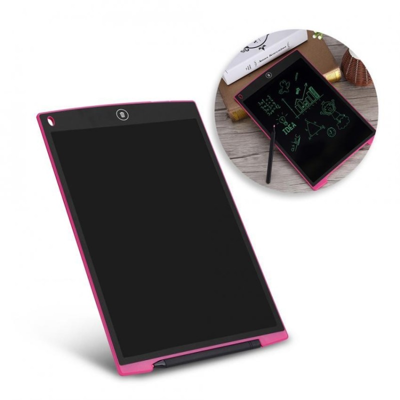 Bảng giá Justgogo Portable 12 Inch LCD Writing Tablet Digital Drawing Board for Adults Kids Rose Red - intl Phong Vũ