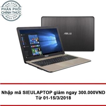 Laptop Asus X541UV-GO607 Core i5-7200U Ram 4GB 1TB GT920M/2GB 15.6' DVDRW Dos (Đen) - Hãng phân phối chính thức  