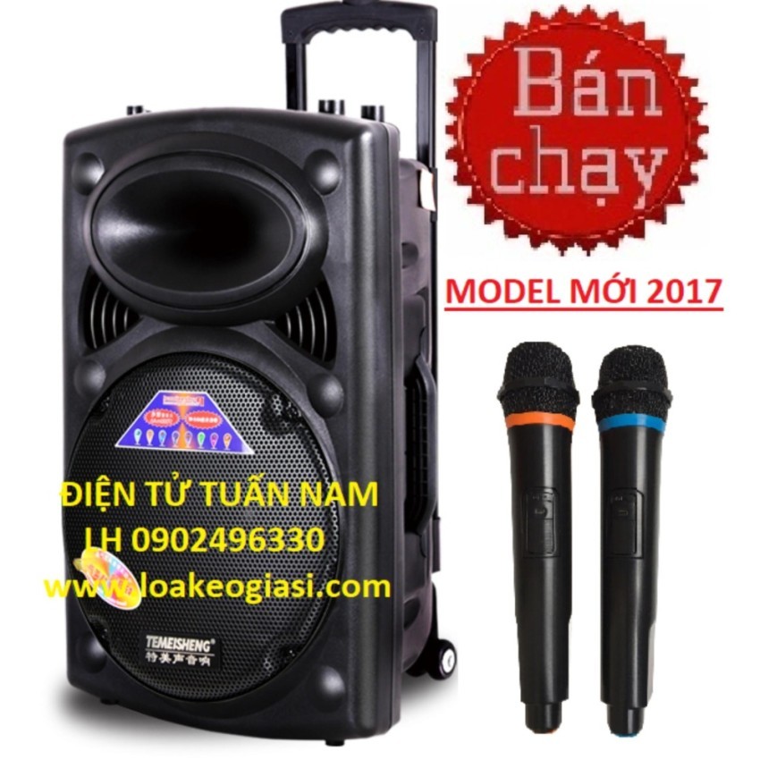 Hình ảnh Loa kéo Blluetooth Temeisheng DP-297L (3 Tấc - Model mới 2017 Cực Hay)