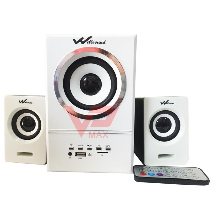 Bảng giá Loa máy tính Wellsound W99 2.1 - Tích hợp USB, đài FM, điều khiển (Trắng) Phong Vũ