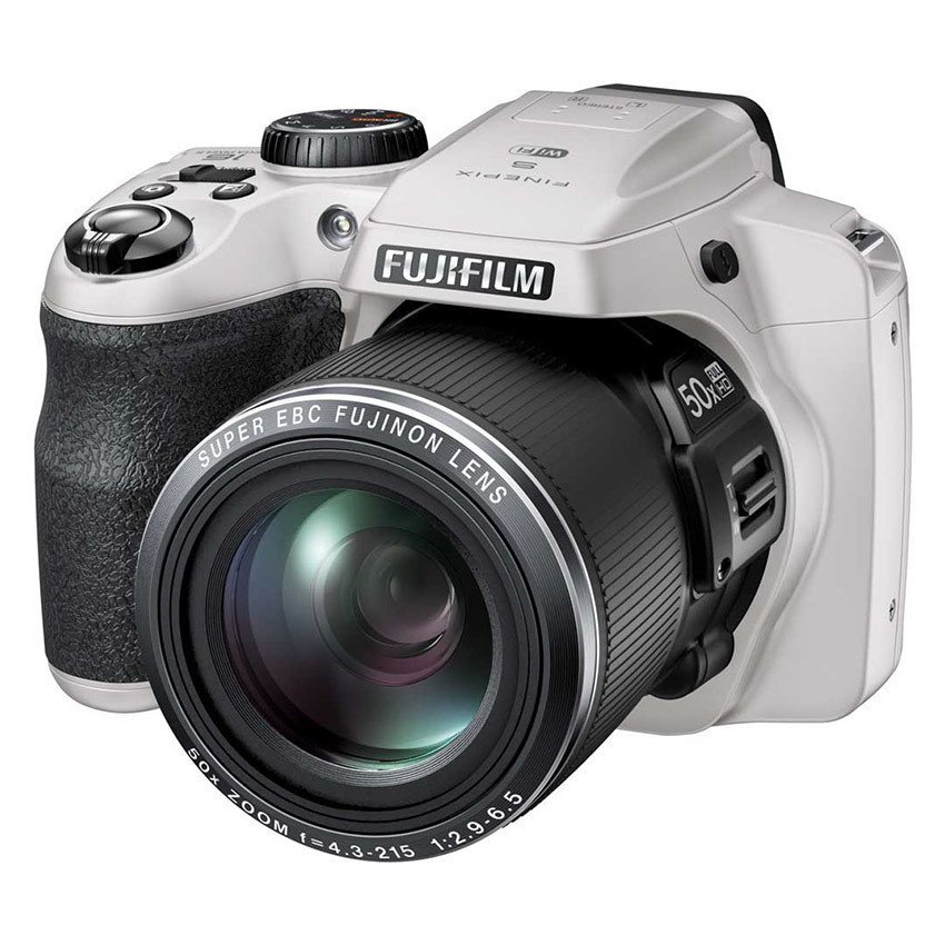 Máy ảnh KTS Fujifilm FinePix S9900W 16.2MP và Zoom quang 50x (Trắng)  