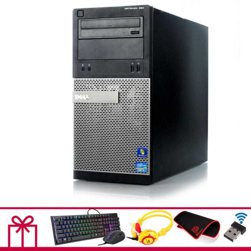 Hình ảnh Máy tính đồng bộ DELL OPTIPLEX 390 MT (Core i7 2600, Ram 8GB, SSD 120GB, HDD 2TB) + Quà Tặng - Hàng Nhập Khẩu