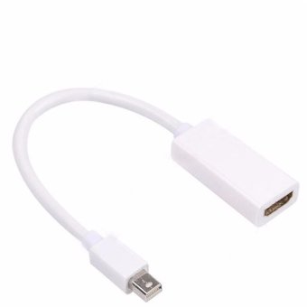 Mini Display Port DP Thunderbolt to HDMI Adapter Cable for iMAC Macbook PRO White - intl  
