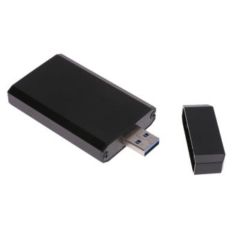 Mini Portable PCI-e mSATA SSD to USB 3.0 Converter Adapter Enclosure Case - intl  