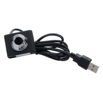 Mini USB Webcam Clip 30M Mega Pixel for PC Laptop Notebook (Black) - Intl  