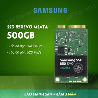 Ổ Cứng SSD Samsung 850 EVO MSATA 500GB  