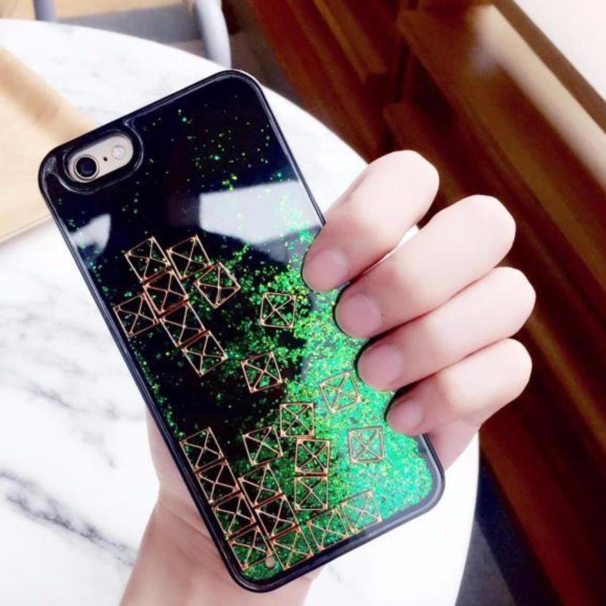 Hình ảnh Ốp nước hình học kim tuyến cho IPHONE 7 PLUS