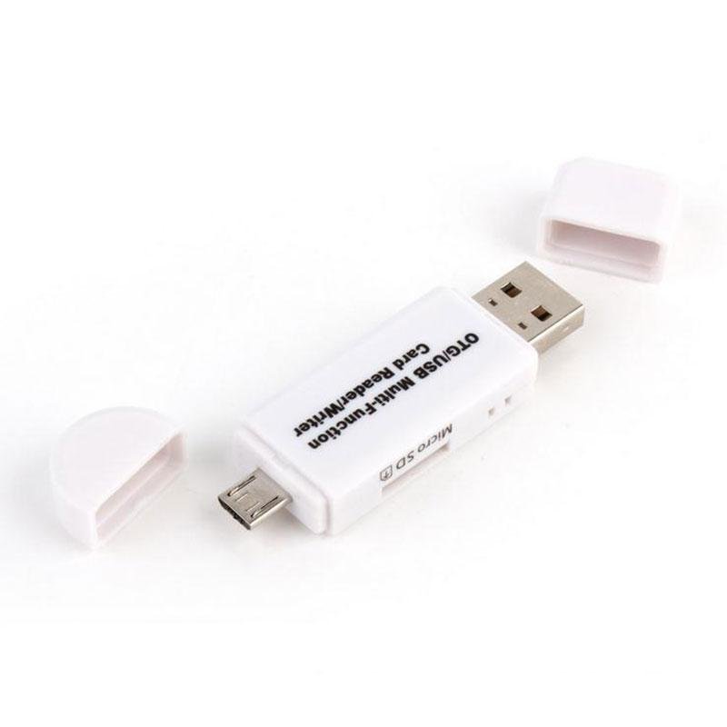 Bảng giá OTG Micro USB & USB 2.0 Adapter SD/TF Micro SD Card Reader For Phones/PC - intl Phong Vũ