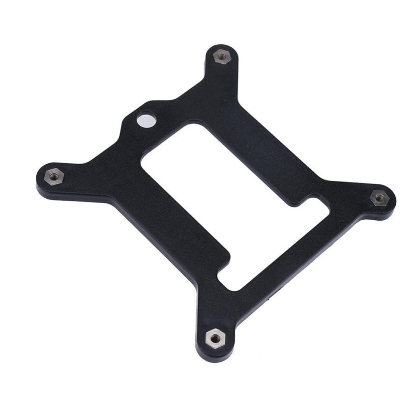 PC Water Cooling Block Pure Red Copper Base Inner Channel for Intel CPU (Transparent) - intl