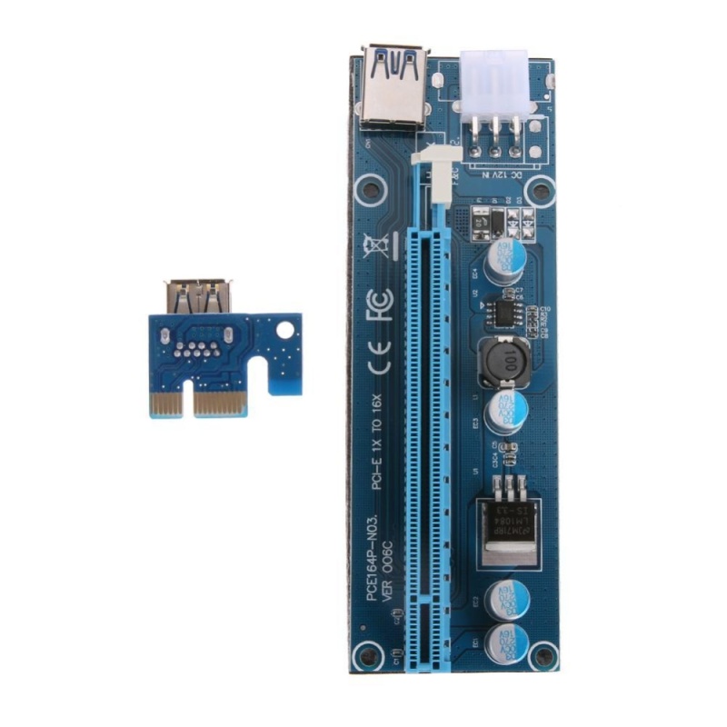 Bảng giá PCI-E 1x to 16x Mining Machine Extender Riser Adapter with
15Pin-6Pin Cable (Blue) - intl Phong Vũ