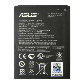 Pin Asus Zenfone Go - C11P1506 2070mAh (Đen) - Hàng nhập khẩu  