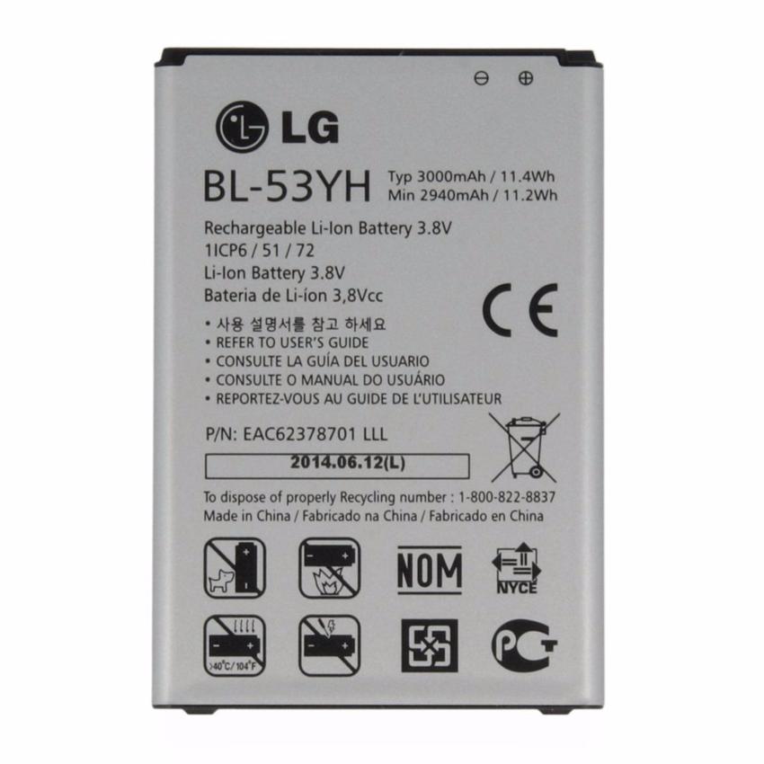 Hình ảnh Pin LG G3 F400 D855 D830 VS985 53YH (Bạc) - Hàng Nhập Khẩu
