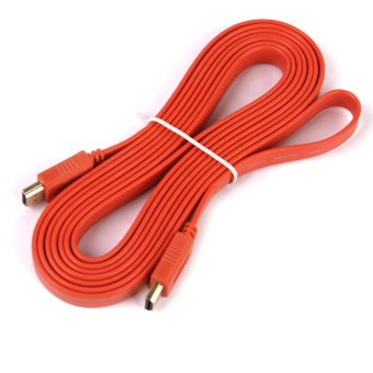 RIS Male Video Cable Lead for 3D/PS3/Xbox (Orange) - intl  