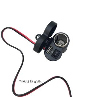 Sạc điện Thoại 1.5A Gắn Trên Xe Máy Và Lỗ Cắm Tẩu Hút Thuốc 12VYF-122 May 2018 - 2 Sạc điện thoại 1.5A gắn trên xe máy và lỗ cắm tẩu hút thuốc 12VYF-122 - 2
