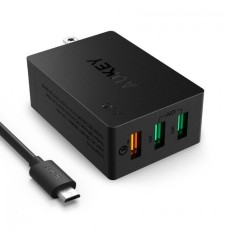 Đánh giá Sạc nhanh Aukey PA-T2 Quick Charge 2.0 3 cổng sạc USB ( Đen)   Tại Thiên Gia An Store