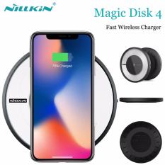 Giá bán Sạc nhanh không dây Qi Nillkin Magic Disk 4 cho iPhone X – Nillkin Magic Disk 4 Fast Charger QI Wireless Charger For iPhone X