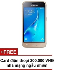 Samsung Galaxy J1 2016 8GB 2 SIM (Vàng)giá rẻ sinh viên