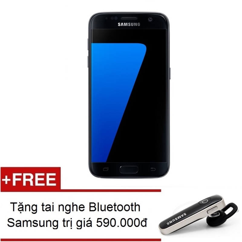 Samsung Galaxy S7 G930 32GB (Đen) - Hàng nhập khẩu + Tặng Tai nghe Bluetooth