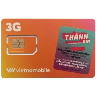 Sim Vietnamobile Thánh Sim có 120Gb mỗi tháng  