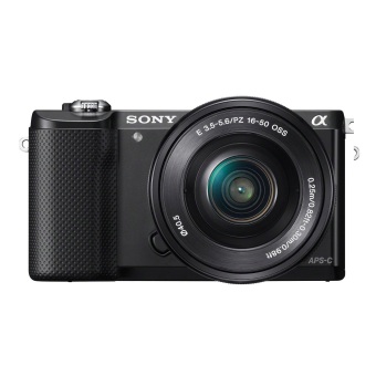 Sony Alpha ILCE-5000L 20.1MP Wifi với Lens kit 16 - 50mm E F3.5 - 5.6/PZOSS (Đen)  