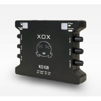 Sound Card Âm Thanh XOX K10 Phiên Bản Tiếng Anh XOX KS108  