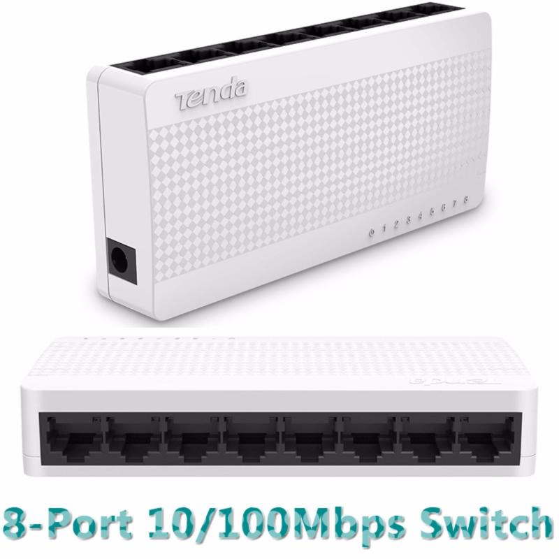 Bảng giá Switch 8 Port 10/100M – tenda S108 (Trắng) - Hãng phân phối chính thức Phong Vũ