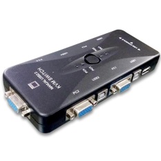 Nhận đặt Online Switch KVM MANUAL 4 PORT CỔNG USB (Đen)  