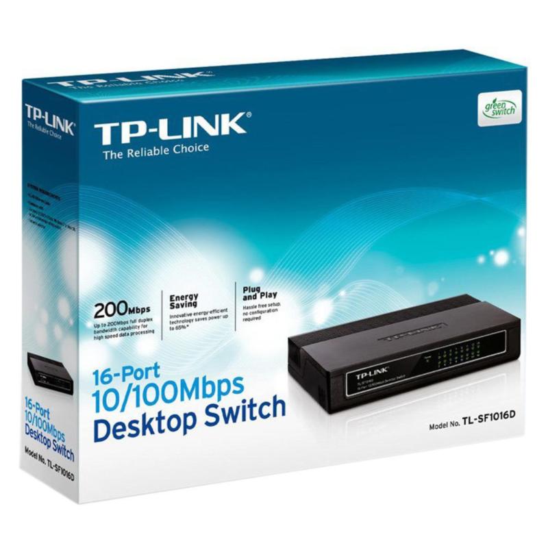 Bảng giá Switch TP-Link TL-SF1016D - 16 Port 10/100 (đen) Phong Vũ
