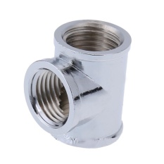 Địa Chỉ Bán T-Shape 3 Way G1/4 Water Pipe Connector Part for PC Water Cooling System – intl  