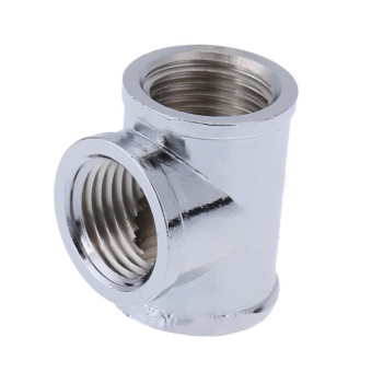 T-Shape 3 Way G1/4 Water Pipe Connector Part for PC Water Cooling System - intl  