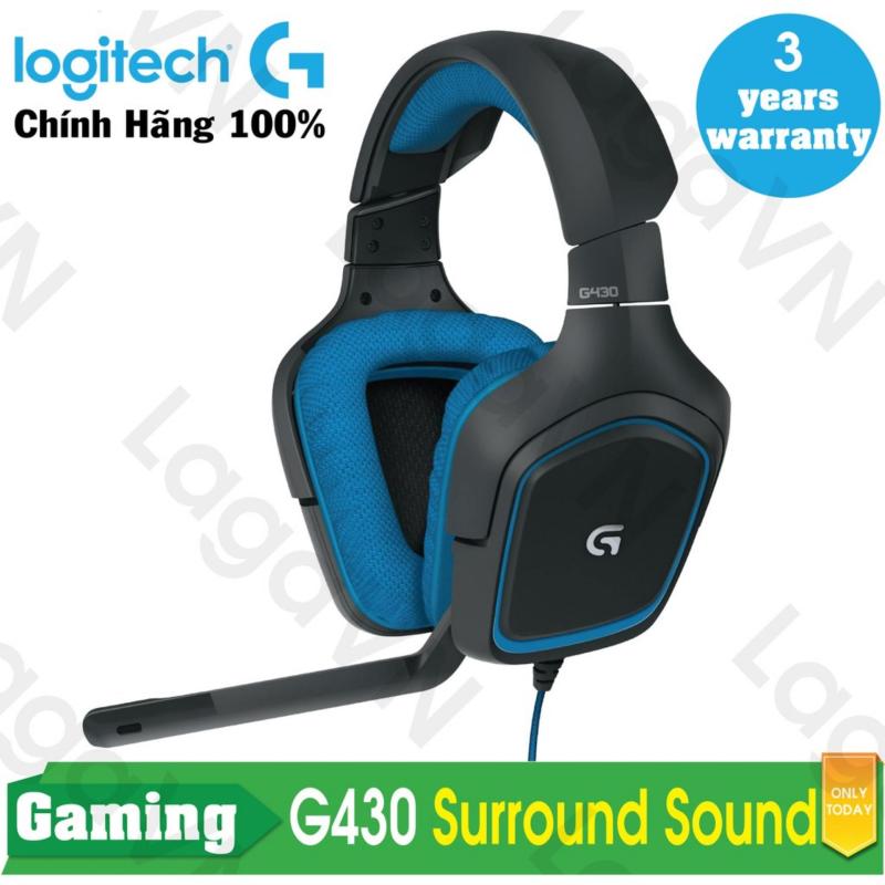 Bảng giá Tai nghe game chụp tai Logitech G430 Surround Sound - Hãng phân phối chính thức Phong Vũ