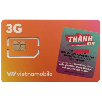 Thánh sim 3G Vietnamobile - FREE 4Gb / ngày  