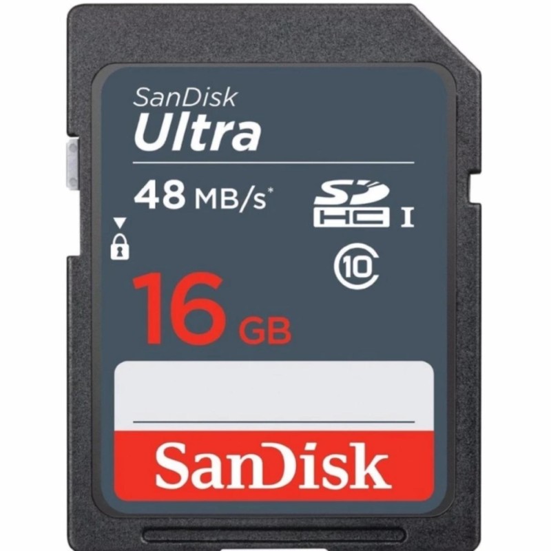 Thẻ nhớ SDHC Sandisk Ultra Class 10 48MB/s - 16GB