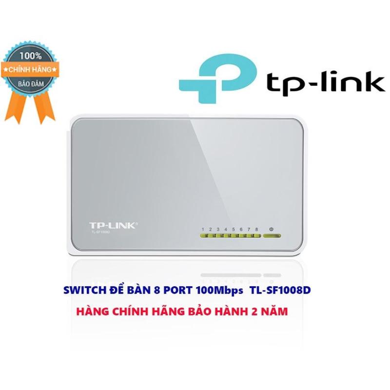 Bảng giá TP-Link TL-SF1008D - Switch Để Bàn 8 cổng 10/100Mbps - Hãng phân phối - Bảo hành 24 tháng Phong Vũ