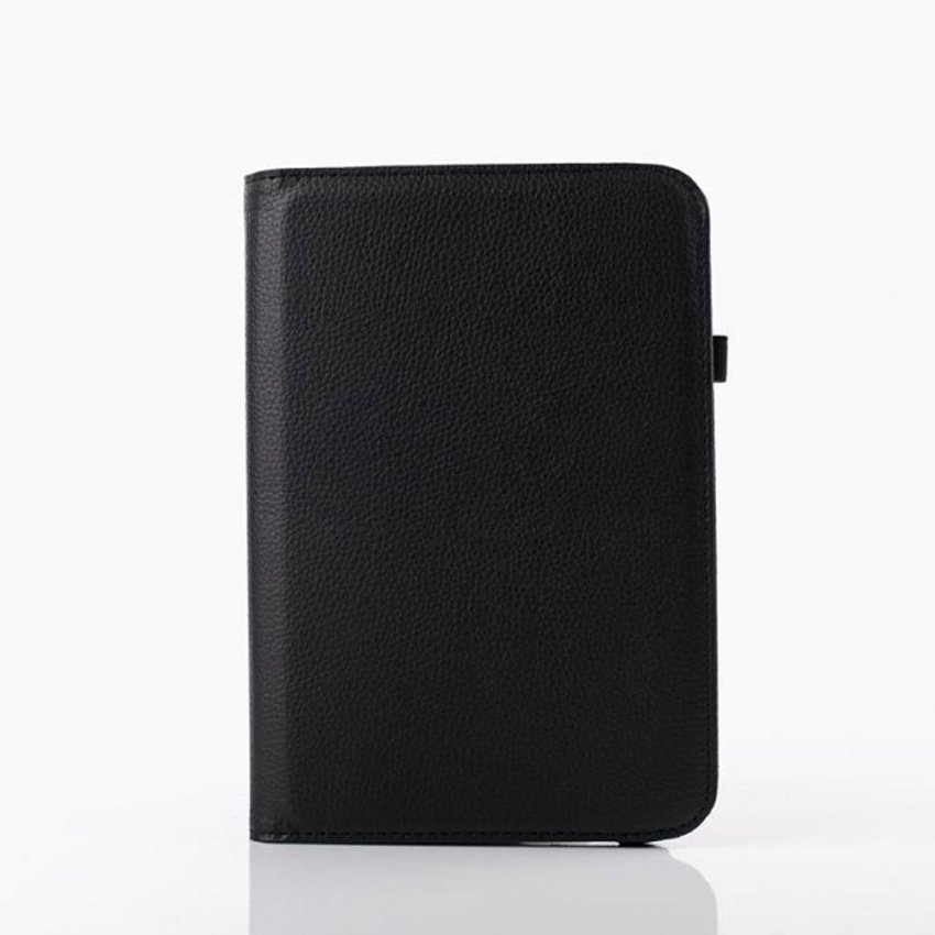 Hình ảnh Universal PU Leather Rotating Cover Case for 7 inch tablet Black - intl