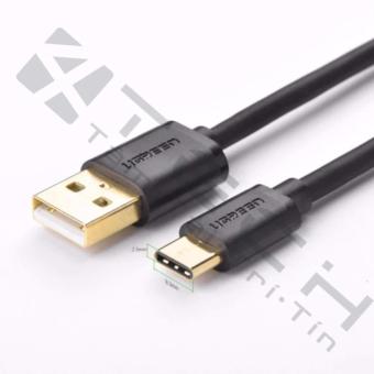 USB 2.0 to TYPE C 3.1, 28, 22AWG 1m (Đen) 30159 ugreen  