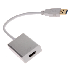 [crystalawaking] Giá USB 3.0 to HDMI HD 1080P Video Cable Adapter Converter for HDTV PC (Intl)   296.000đ