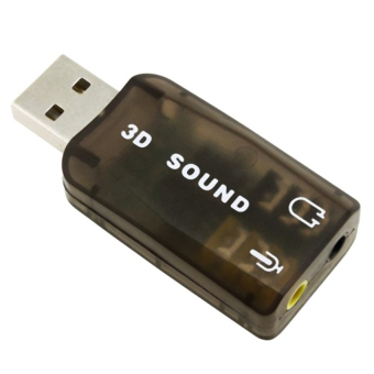 USB sound 3D 5.1 (Đen)  
